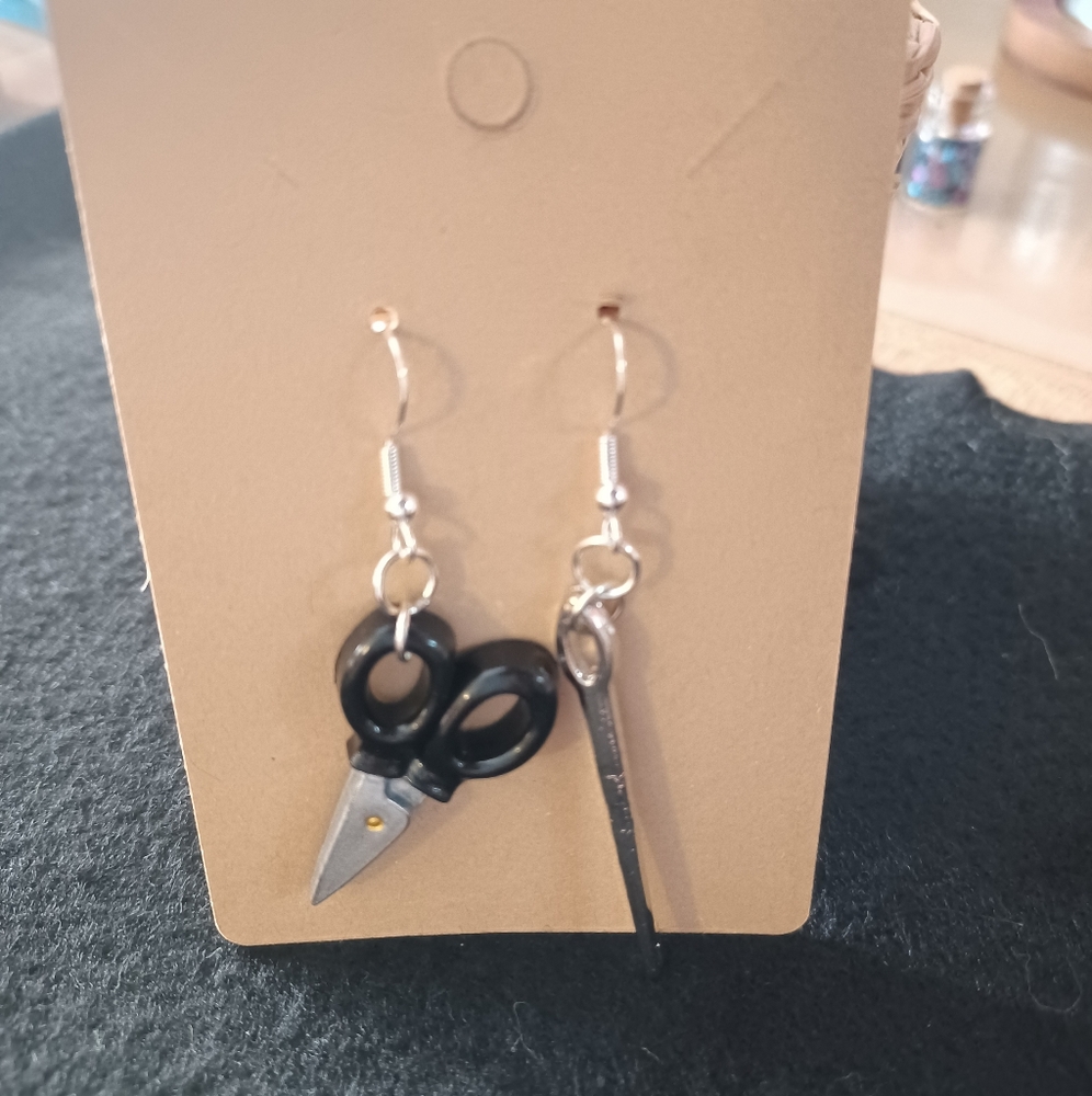 Earrings sewing
